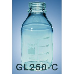DURAN laboratory bottle GL45  250 ml ( clear glass)