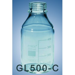 DURAN laboratory bottle GL45  500 ml ( clear glass)