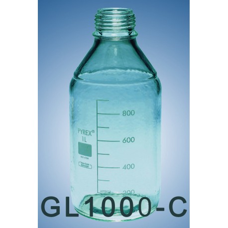 DURAN laboratory bottle GL45  1000 ml ( clear glass)