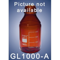 DURAN laboratory bottle GL45  1000 ml ( amber glass)