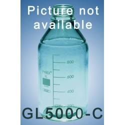 DURAN laboratory bottle GL45  5000 ml ( clear glass)