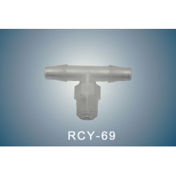90° double curved fitting connector   ID:   6  to 9  mm