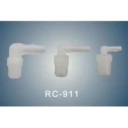 90°  curved fitting connector   ID:  9  to   11   mm