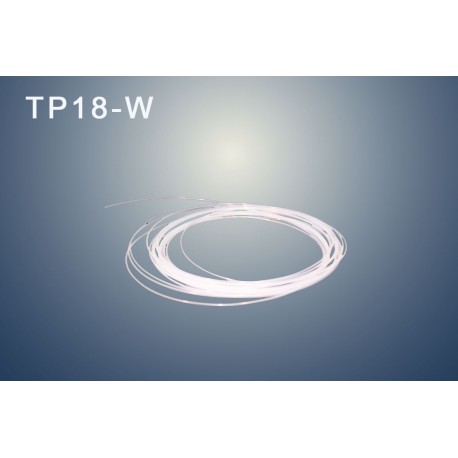 Capillary tube PTFE (WHITE) OD:  1/8" (3,2 mm)   ID: 1,7 mm