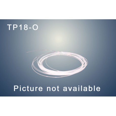 Capillary tube PTFE (ORANGE) OD:  1/8"(3,2 mm)   ID: 1,7 mm