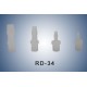 Straigtht  fitting connector    ID:    3 to   4  mm