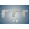 Raccord leak COUDE 3-4mm