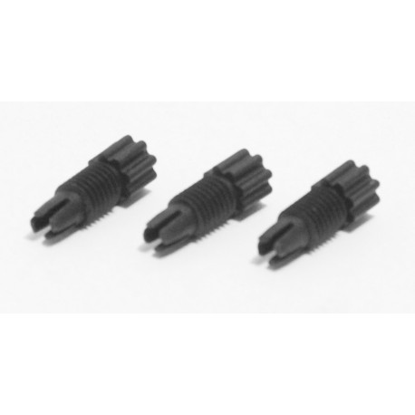 Raccord 1/8'' 2 en 1 Noir